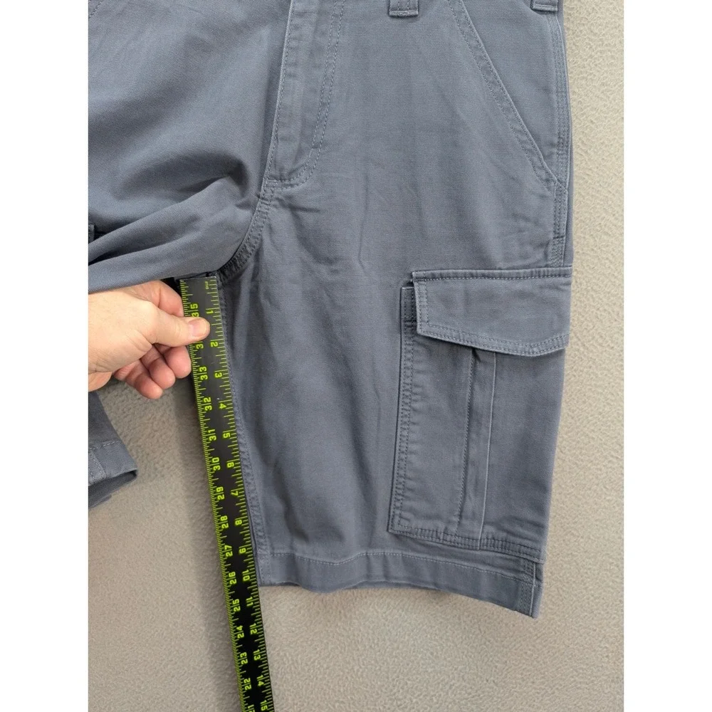 Carhartt Relaxed Fit Rugged Flex Canvas Cargo Work Shorts Men's Size 30 Gray NWT